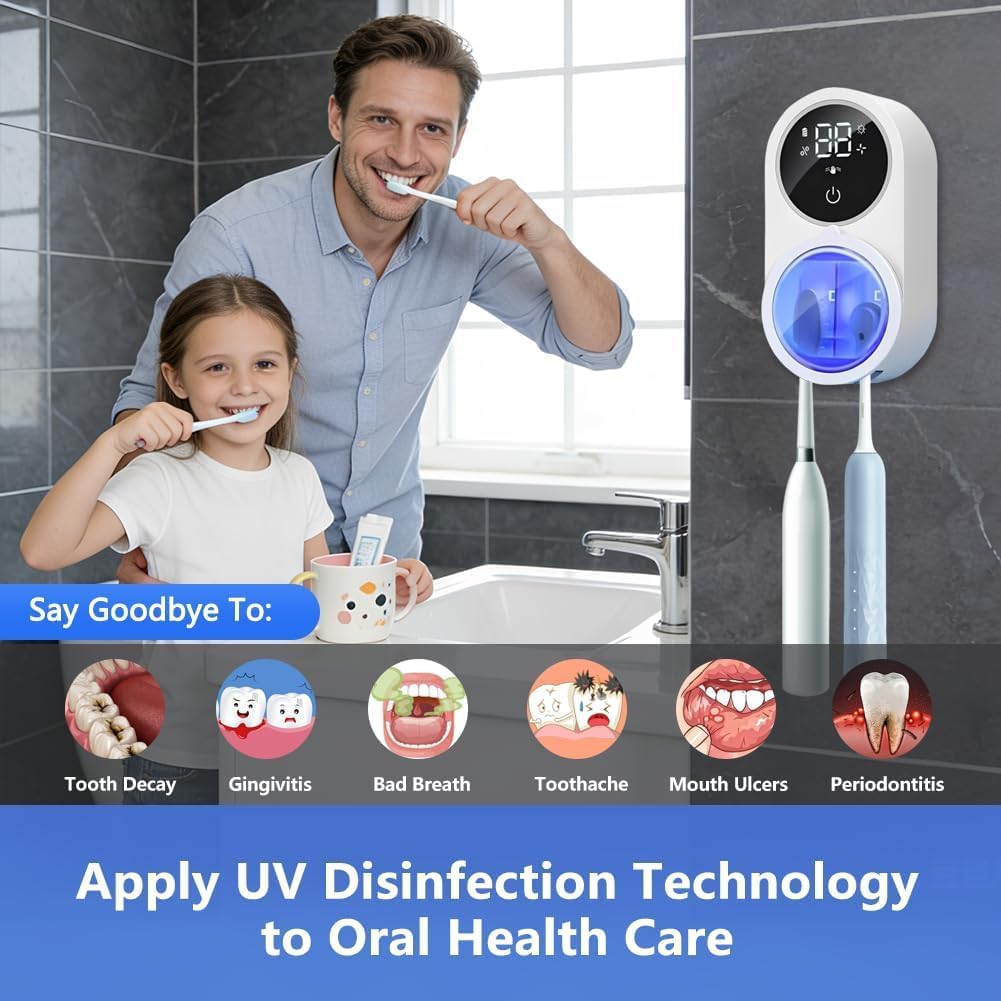 Rechargeable UV Toothbrush Sterilizer