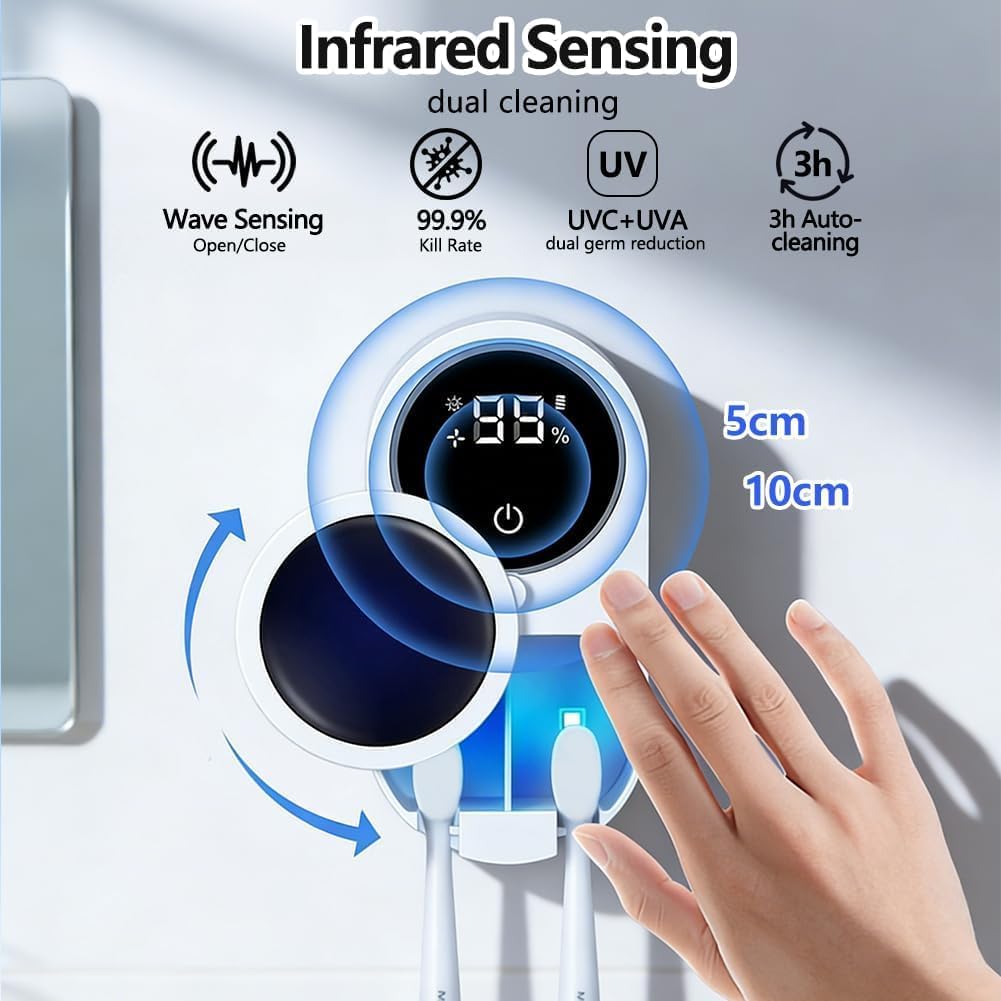 Rechargeable UV Toothbrush Sterilizer